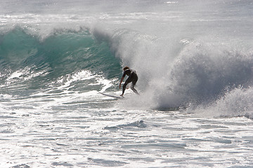 Image showing Surfing