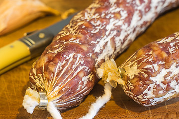 Image showing salami of France