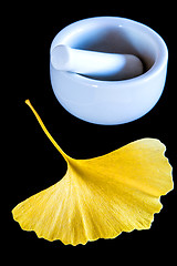 Image showing Ginkgo, chinese medicine
