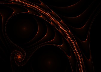 Image showing Red fractal