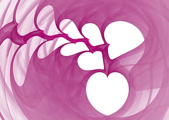 Image showing Hearts fractal