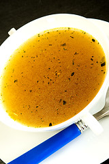 Image showing beef broth