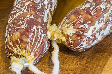 Image showing salami of France