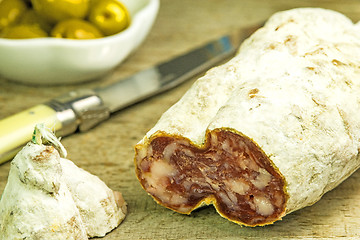 Image showing salami of France