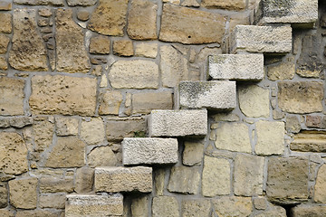 Image showing Rocks steps