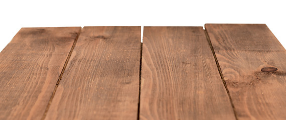 Image showing wooden planks