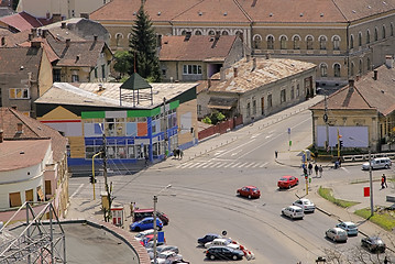 Image showing Mid-day in an old city