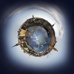 Image showing Stockholm miniplanet