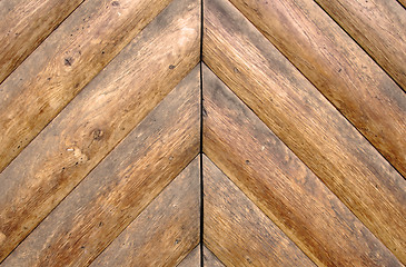 Image showing Wooden pattern