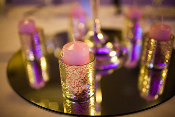 Image showing Decorative candles