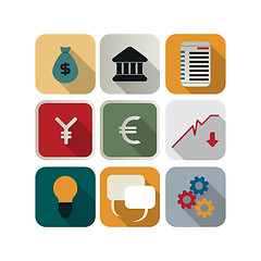 Image showing Business icon set 3