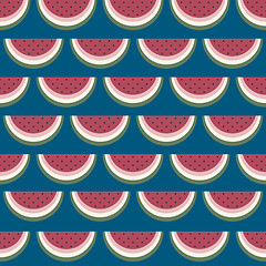 Image showing Watermelon pattern