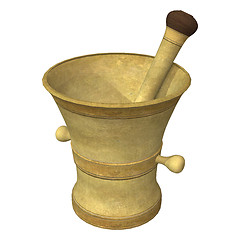 Image showing Mortar and Pestle