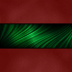 Image showing Merry Christmas Red and Green Background Texture