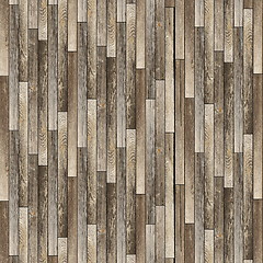 Image showing weathered parquet texture