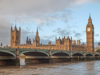 Image showing Westminster Bridge