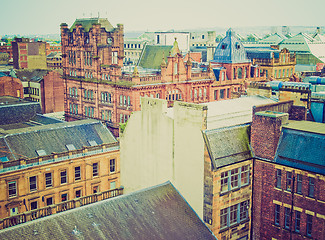 Image showing Retro looking Glasgow