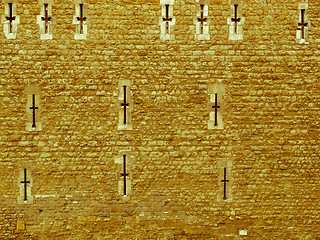 Image showing Retro looking Tower of London