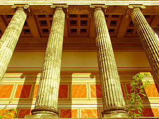 Image showing Retro looking Altesmuseum Berlin