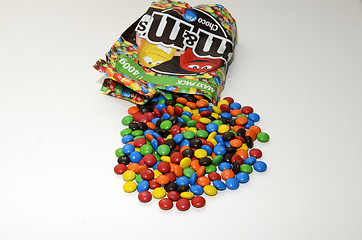 Image showing Candy on the table