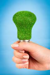 Image showing Concept Eco light bulb