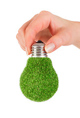 Image showing Concept Eco light bulb