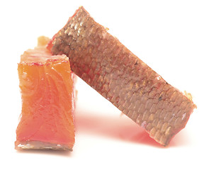 Image showing smoked red fish