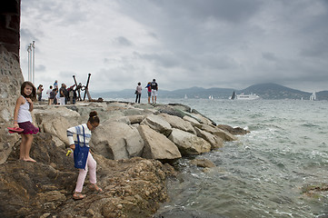 Image showing Embankment in Saint-Tropez 