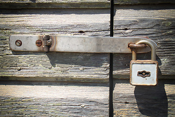 Image showing Old padlock