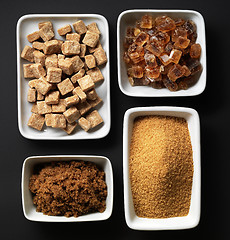 Image showing various types of sugar