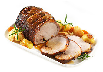 Image showing roasted pork