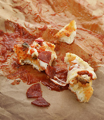 Image showing Leftover Pizza 