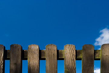 Image showing Wood Fence Detail