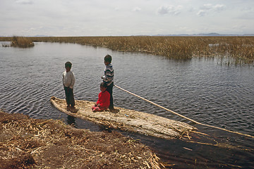 Image showing Lake Titicaca