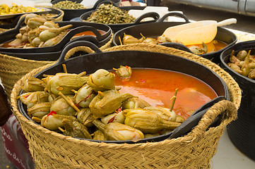 Image showing Pickled eggplant