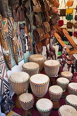 Image showing African crafts