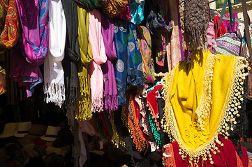 Image showing Clothes stall