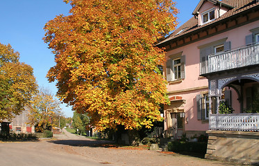 Image showing rural village scenery