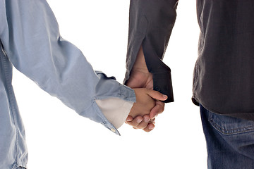 Image showing Holding Hands