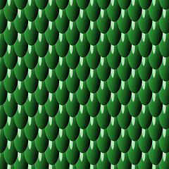 Image showing Green Squama Pattern