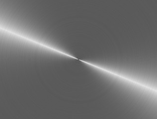 Image showing metal texture background with oblique line of light