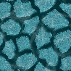Image showing Synthetic fur for background usage