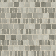 Image showing grey tiles give a harmonic pattern at the ground