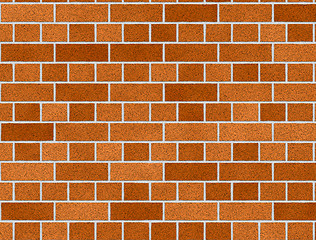 Image showing mosaic of brick wall texture
