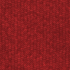 Image showing Seamless red dragon scale pattern