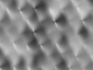Image showing Fish scales background pattern in metal