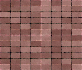 Image showing Ceramic tiles beige mosaic