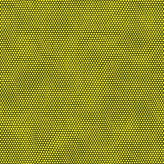 Image showing Yellow dots on black background