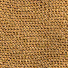 Image showing Tan leather texture background