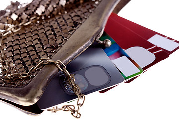 Image showing wallet with credit cards